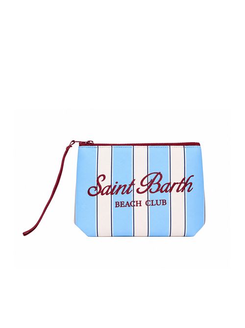 Pochette Aline in scuba con stampa a righe Mc2 Saint Barth | ALIN00100605L